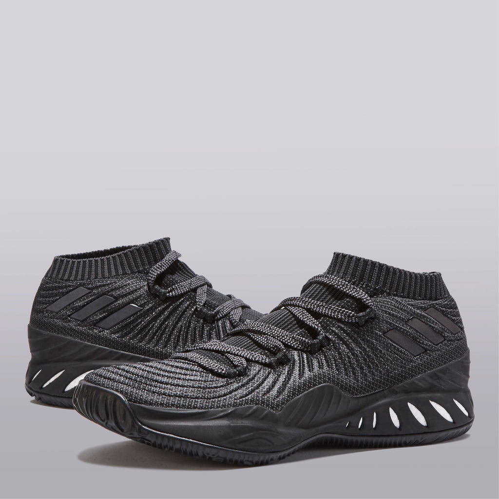 adidas Crazy Explosive Low Primeknit 2017 Basketball Shoe - Triple Black