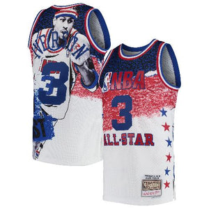Allen Iverson Eastern Conference Mitchell & Ness 2019 NBA All Star Game 2003 Fashion Jersey – White