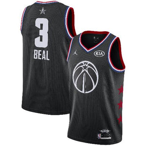 Bradley Beal Washington Wizards Jordan Brand 2019 NBA All-Star Game Finished Swingman Jersey – Black