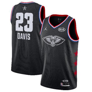 Anthony Davis New Orleans Pelicans Jordan Brand Youth 2019 NBA All-Star Game Swingman Jersey – Black