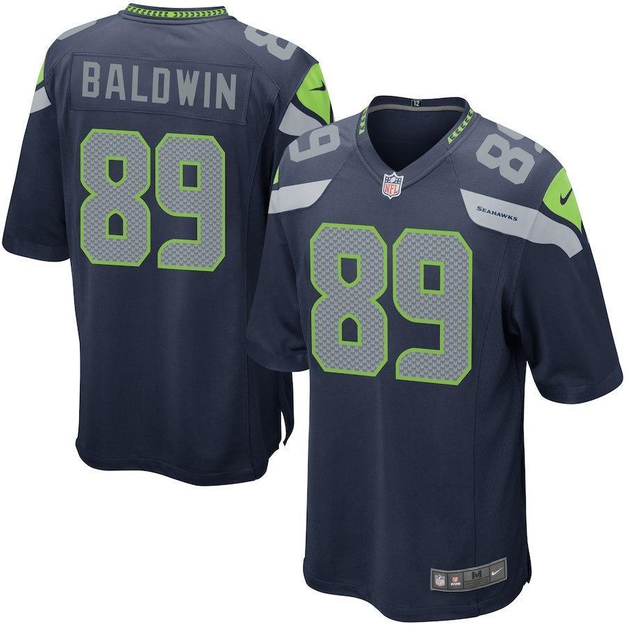 Doug Baldwin Seattle Seahawks Game Jersey - College Navy 2018/2019