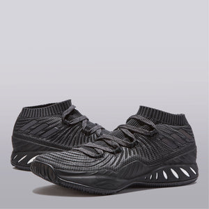 adidas Crazy Explosive Low Primeknit 2017 Basketball Shoe - Triple Black