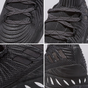 adidas Crazy Explosive Low Primeknit 2017 Basketball Shoe - Triple Black