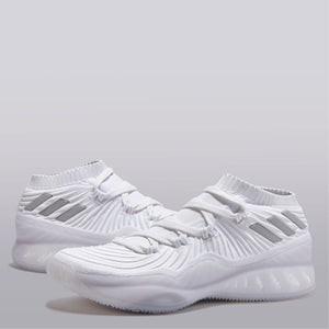 adidas Crazy Explosive Low Primeknit 2017 Basketball Shoe - Triple White
