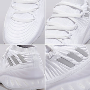 adidas Crazy Explosive Low Primeknit 2017 Basketball Shoe - Triple White
