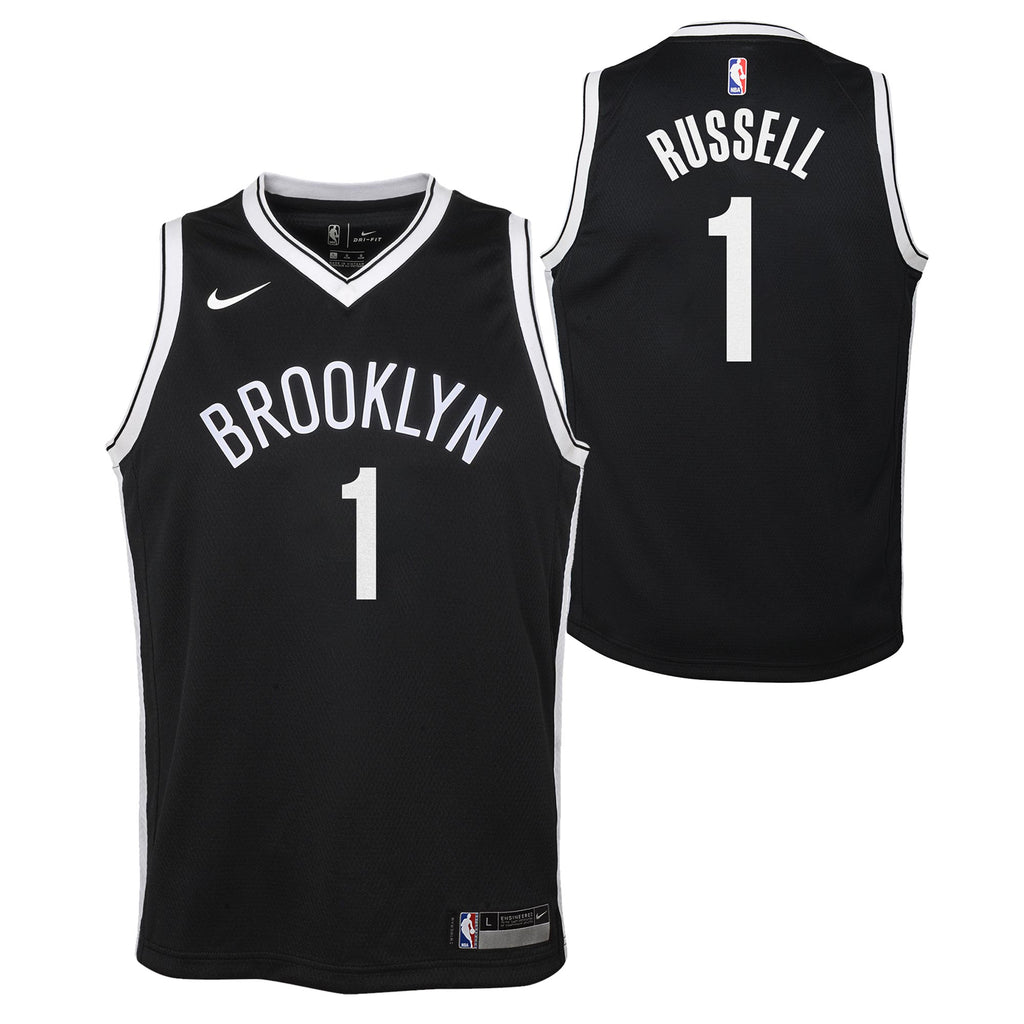 Brooklyn Nets Nike Icon Swingman Jersey - DAngelo Russell - Youth