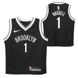 Brooklyn Nets Nike Icon Replica Jersey - DAngelo Russell - Kids