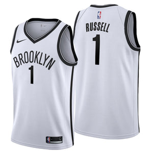 Brooklyn Nets Nike Association Swingman Jersey - DAngelo Russell - Mens