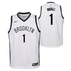 Brooklyn Nets Nike Association Swingman Jersey - DAngelo Russell - Youth