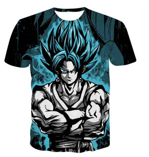 High quality 2019 - Dragon Ball 3D printing T-shirt