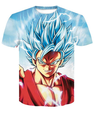 High quality 2019 - Dragon Ball 3D printing T-shirt