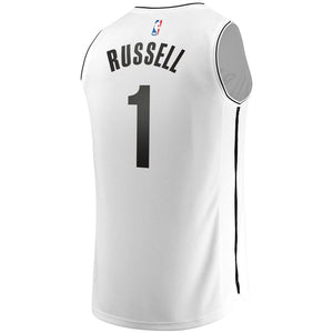 D'Angelo Russell Brooklyn Nets  Fast Break Replica Jersey White