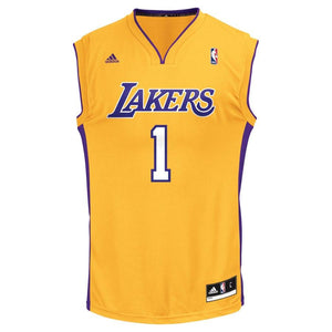 D'Angelo Russell Los Angeles Lakers Adidas Replica Jersey - Gold