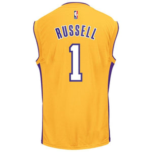 D'Angelo Russell Los Angeles Lakers Adidas Replica Jersey - Gold
