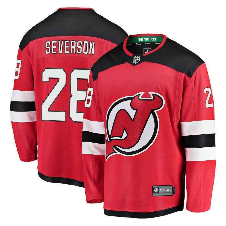 Damon Severson New Jersey Devils Player Swingman Jersey