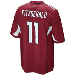 Youth Arizona Cardinals Larry Fitzgerald Nike Cardinal Team Color Game Jersey