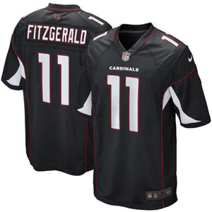 Youth Arizona Cardinals Larry Fitzgerald Nike Cardinal Team Color Game Jersey